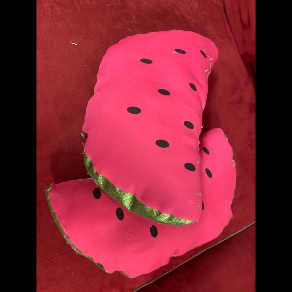 Watermelon pillows